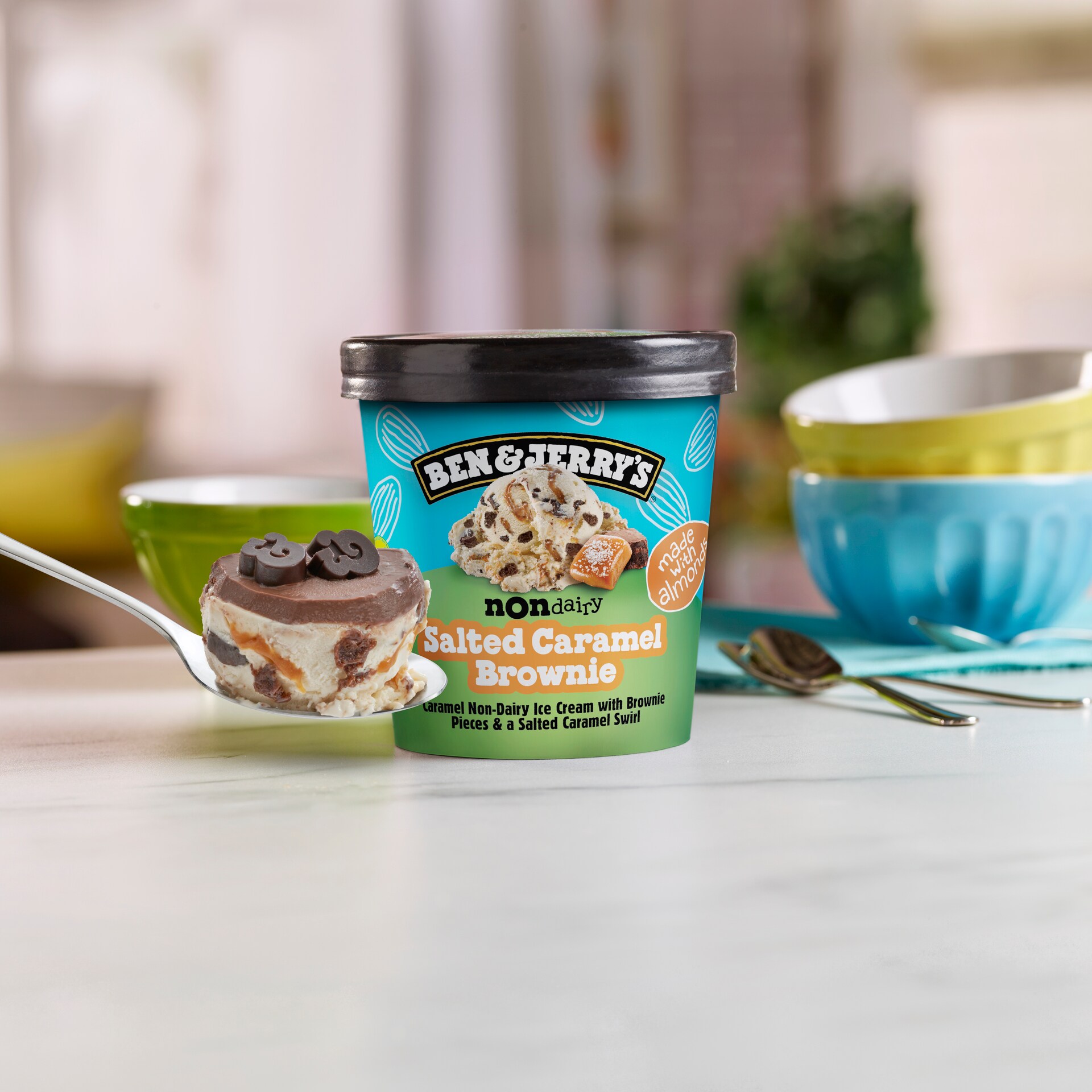 Salted caramel ben and jerry's top